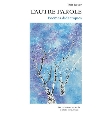 cover image of L'autre parole